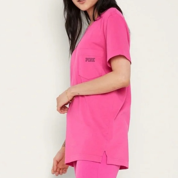 💗VS PINK FUCHSIA & BLACK PUP LOGO CAMPUS - Picture 6 of 8